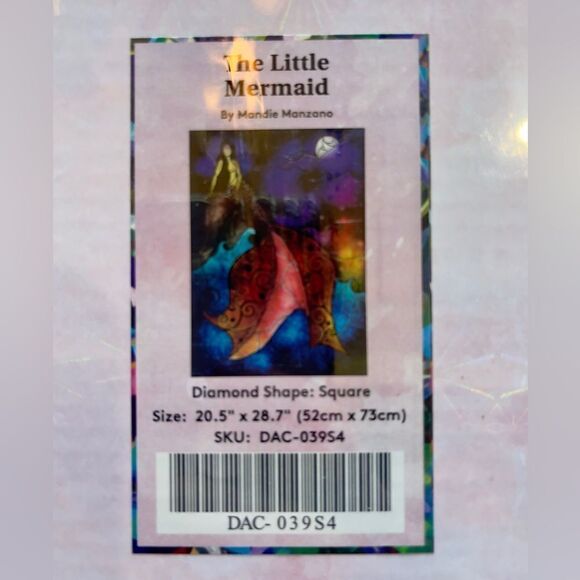 The Little Mermaid by Mandie Manzano diamond painting kit - Picture 4 of 6